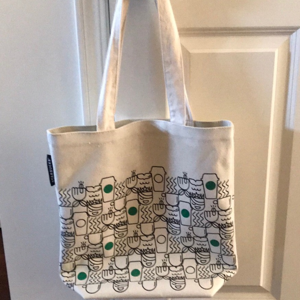 Starbucks canvas tote bag